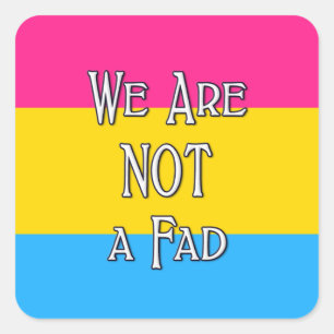 Pegatina Cuadrada Pan Que Estamos...