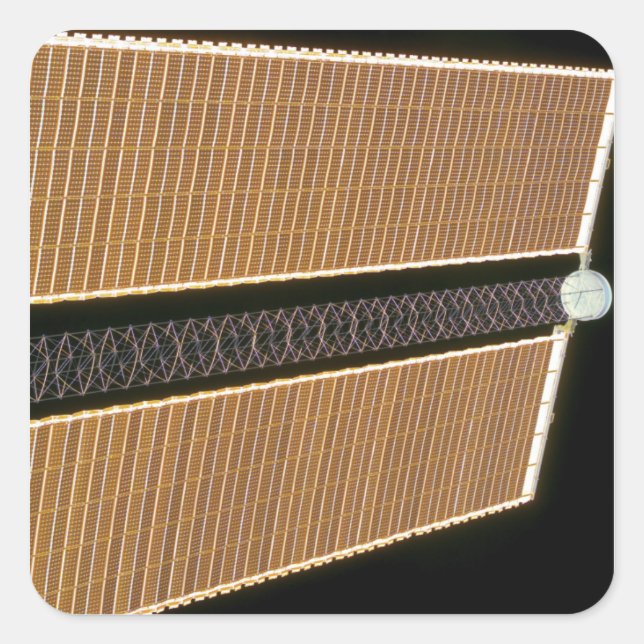 Pegatina Cuadrada panel de alas de matriz solar de Starboard (Anverso)