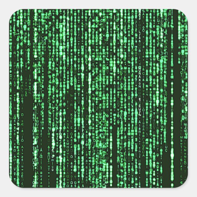 Pegatina Cuadrada Panneau mural en acrylique (Anverso)