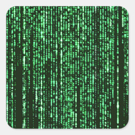 Pegatina Cuadrada Panneau mural en acrylique