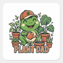 Papá Planta Rana Regando Plantas de Interior Diver