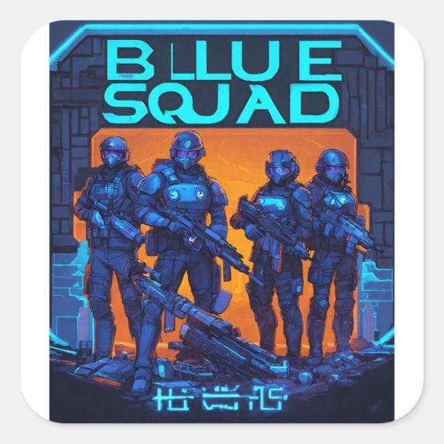 Pegatina Cuadrada Papel nuevo PUBG (Anverso)