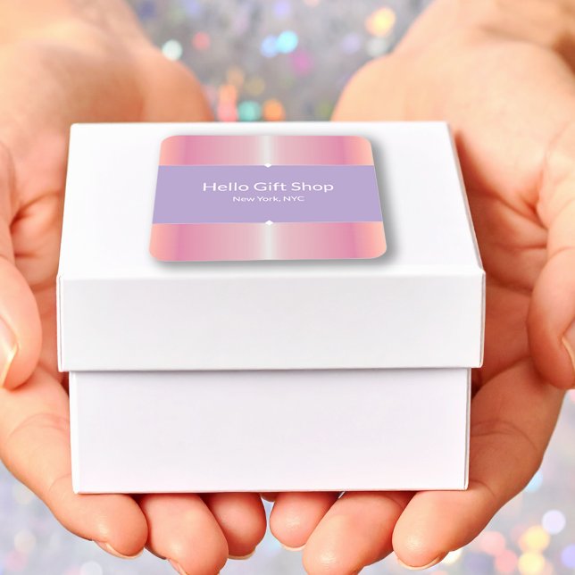 Pegatina Cuadrada Paquete De Negocios De Estilo Moderno Y Pegatinas  (Subido por el creador)