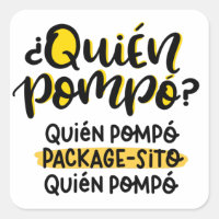 Paquete Quien Pompo - ¡Feliz Mail!