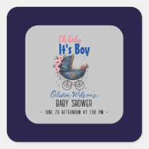 Param acuático vintage es una ducha de bebé para n