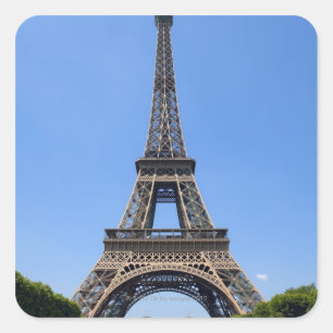 Pegatina Cuadrada París, Francia 3