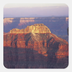 Pegatina Cuadrada Parque Nacional del Gran Cánion, Arizona, EE. UU.