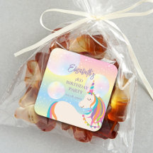 Partida de cumpleaños del Chica de unicornio arcoi