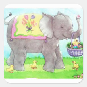 Pegatina Cuadrada ¡Pascua!