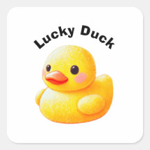 Pato de goma lindo con texto personalizable