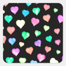 Patrón cardíaco colorido moderno