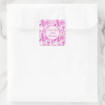 Patrón de moda rosa y rosado caliente de Barbiecor