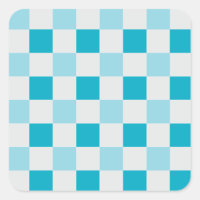 Patrón De Tablero Blanco Y Azul