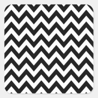 Patrón Zigzag Chevron Blanco Y Negro