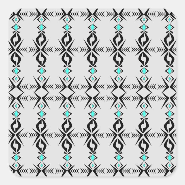 Pegatina Cuadrada Paz ~ Tranquilidad (Anverso)