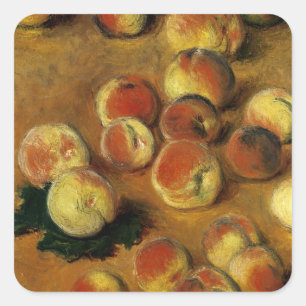 Pegatina Cuadrada Peaches