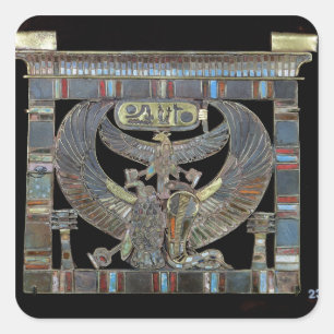 Pegatina Cuadrada Pectoral de Ramsés II Nuevo Reino