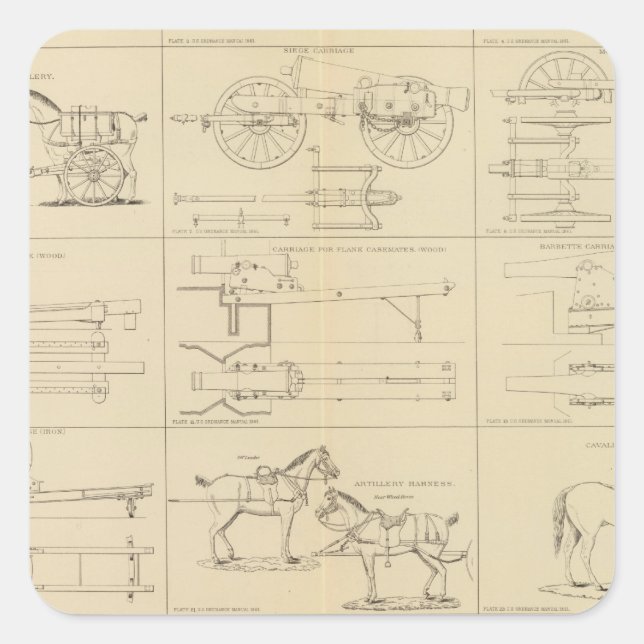 Pegatina Cuadrada Pedidos, tiendas, etc. (Anverso)