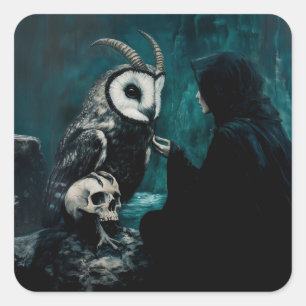 Pegatina Cuadrada Peet