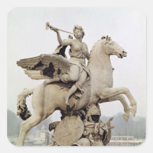Pegatina Cuadrada Pegasus 1699-1702