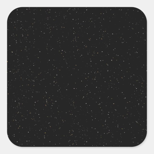 Pegatina Cuadrada pegatina-mosaico-negro-speck-cuadrados (Anverso)