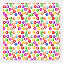 Pegatina Cuadrada pegatinas