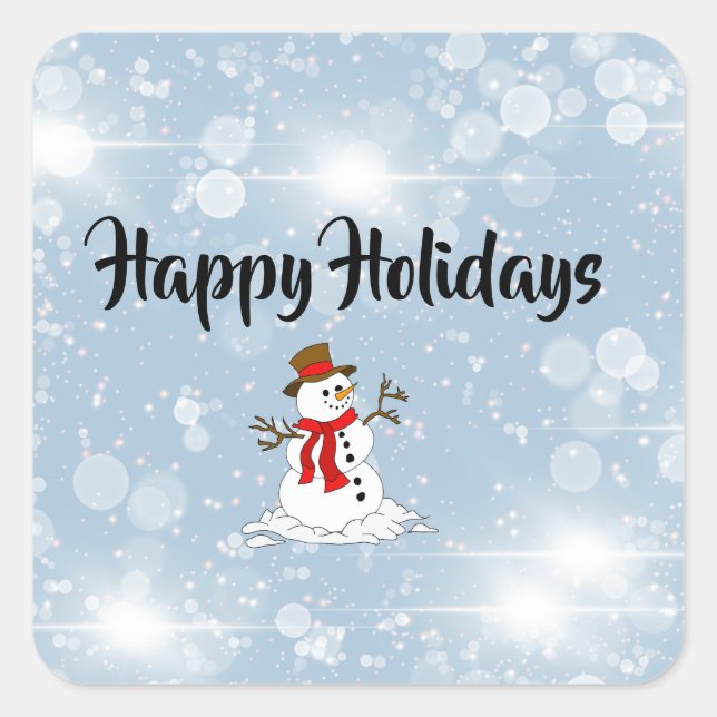 Pegatina Cuadrada Pegatinas (Anverso)