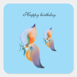 Pegatina Cuadrada Pegatinas