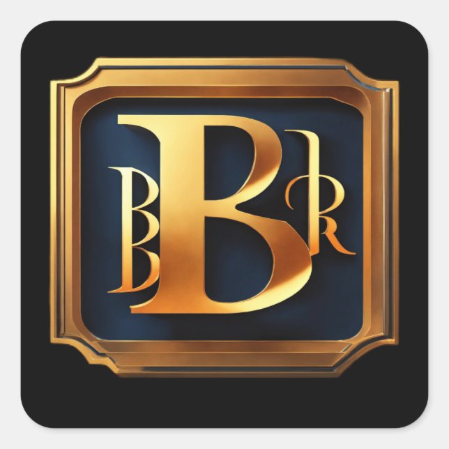 Pegatina Cuadrada Pegatinas Artsy Anna (Anverso)