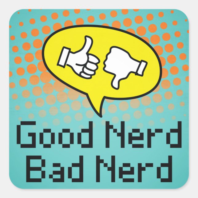 Pegatina Cuadrada Pegatinas, brillante (Anverso)