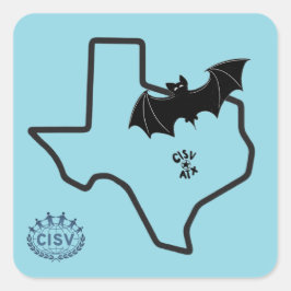 Pegatina Cuadrada Pegatinas CISV ATX