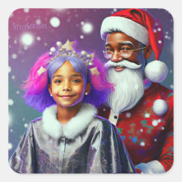 Pegatina Cuadrada Pegatinas clásicos