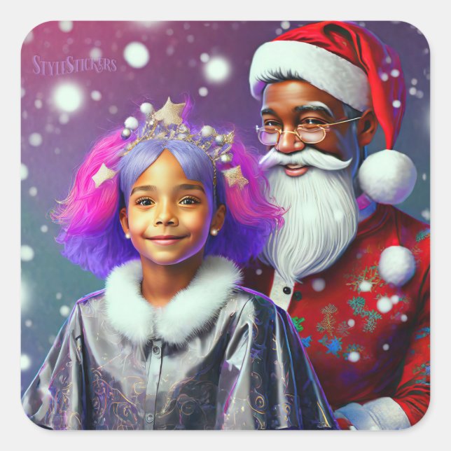 Pegatina Cuadrada Pegatinas clásicos (Anverso)