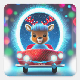 Pegatina Cuadrada Pegatinas clásicos