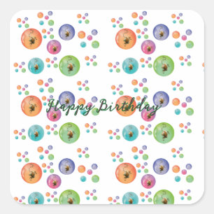 Pegatina Cuadrada Pegatinas cuadrados