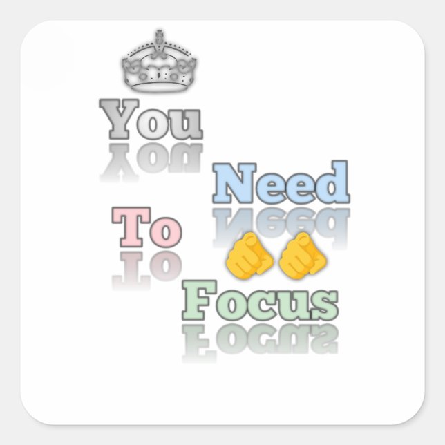 Pegatina Cuadrada Pegatinas Cuadrados Para Múltiples Fines (Anverso)