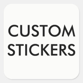 Pegatina Cuadrada Pegatinas cuadrados personalizados personalizados 