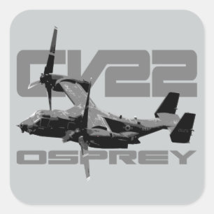Pegatina Cuadrada PEGATINAS CV-22 de OSPREY Square