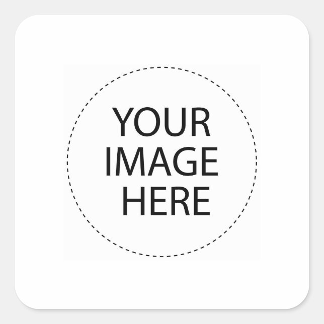 Pegatina Cuadrada Pegatinas de cuadrada (Anverso)