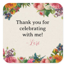 Pegatinas de Despedida de Soltera con tema de Jard