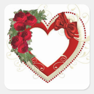 Pegatina Cuadrada Pegatinas de diseño de lujo