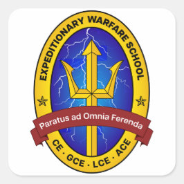 Pegatina Cuadrada Pegatinas de EWS