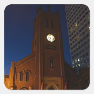 Pegatina Cuadrada Pegatinas de la Catedral de Santa María