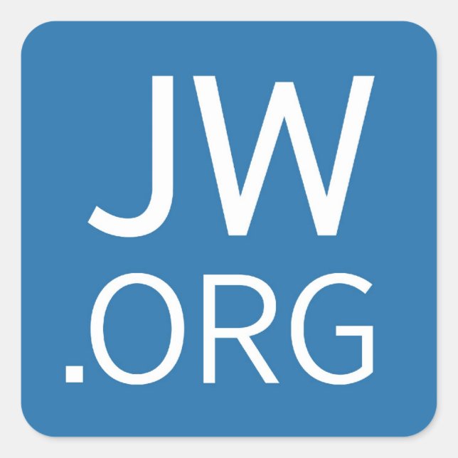 Pegatina Cuadrada Pegatinas de la Convención Regional (Anverso)