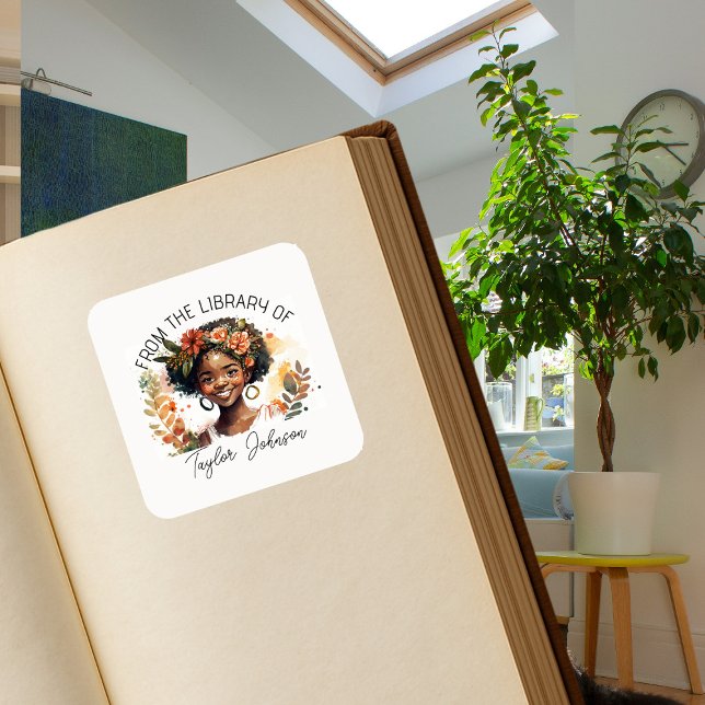 Pegatina Cuadrada Pegatinas de libros, Personalizado de planchas de  (Subido por el creador)