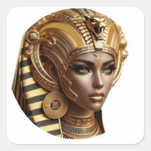 Pegatina Cuadrada Pegatinas de Plaza Faraónica