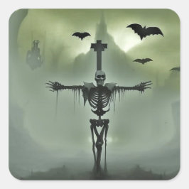 Pegatina Cuadrada pegatinas encarcelados