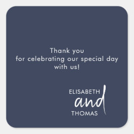 Pegatina Cuadrada Pegatinas modernos y minimalistas