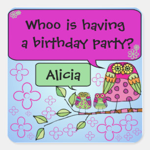 Pegatina Cuadrada Pegatinas modificados para requisitos particulares