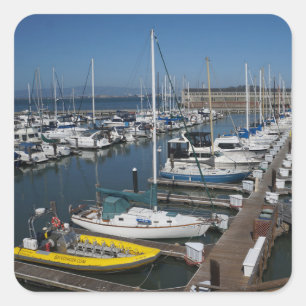 Pegatina Cuadrada Pegatinas náuticos de San Francisco